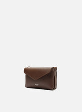 Bolsa Tiracolo Marrom Escuro Pequena Envelope A 50023 0615 0013 Arezzo